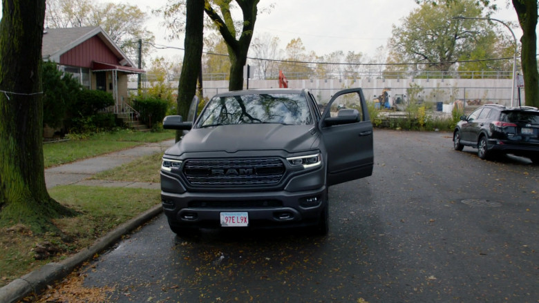 Ram 1500 Pickup Truck of Patrick Flueger as Adam Ruzek in Chicago P.D. S08E02 TV Series (1)