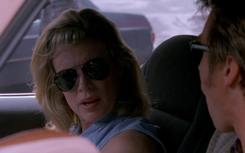 Ray-Ban Aviator Sunglasses Worn by Kim Basinger as Karen in The Real McCoy (1993)