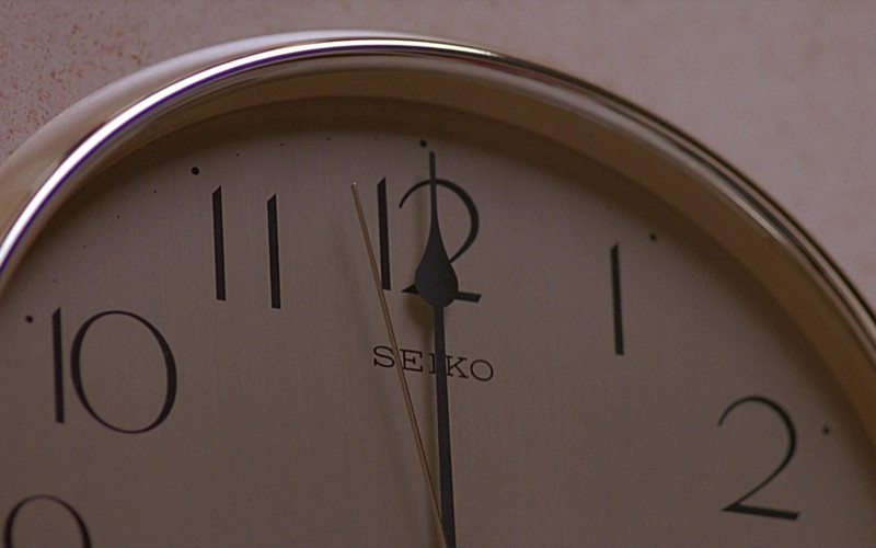 Seiko Clock in The Real McCoy (1993)