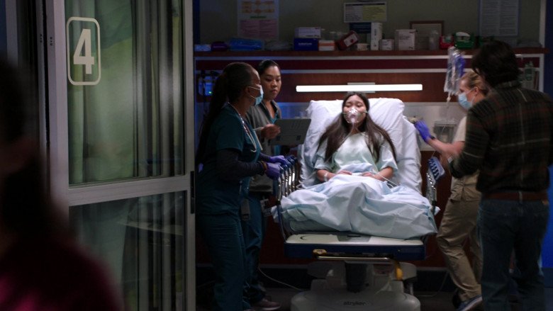 Stryker Hospital Bed in Chicago Med S06E01 When Did We Begin to Change (2020)
