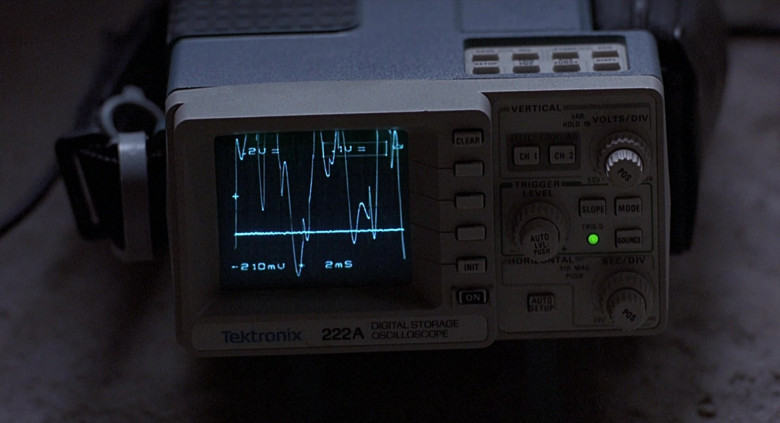 Tektronix 222A Digital Storage Oscilloscope in The Real McCoy (1993)