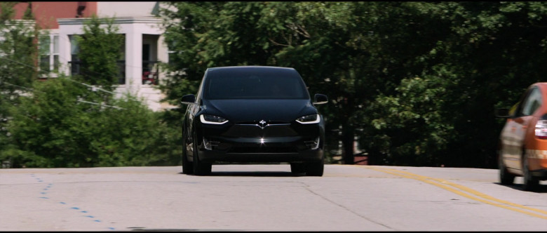 Tesla Model X P100D Black Car of Melissa McCarthy in Superintelligence Movie (5)