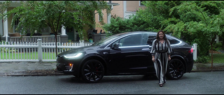 Tesla Model X P100D Black Car of Melissa McCarthy in Superintelligence Movie (8)