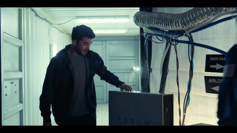 Tesla Powerwall Battery System in Moonbase 8 S01E04 TV Show (3)