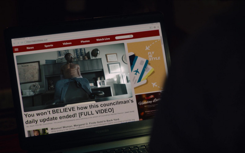 Toshiba Laptop in This Is Us S05E04 Honestly (2020)