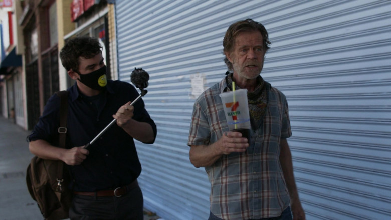 7-Eleven Drink of William H. Macy as Frank Gallagher in Shameless S11E01 (2)