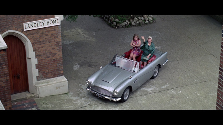 Aston Martin DB4 Convertible Car in The Italian Job (1969)