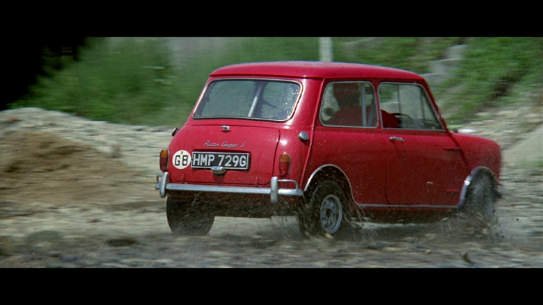 Austin Mini Cooper S 1275 Cars in The Italian Job 1969 Film (2)