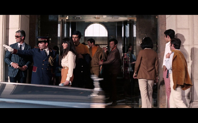 Automóvel Club de Portugal (ACP) badge (on the right) in On Her Majesty's Secret Service (1969)