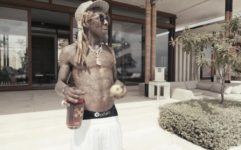 Bumbu Rum Bottle Held by Lil Wayne in Something Different (3)