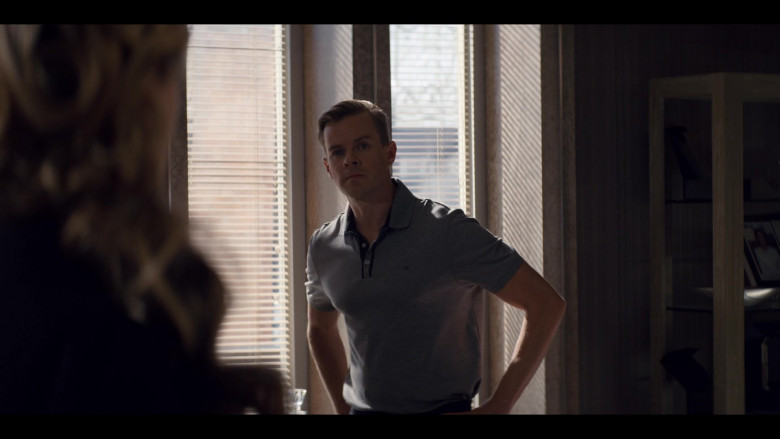 Calvin Klein Polo Shirt Worn by Morgan Kelly as Mr. Renfrew in Tiny Pretty Things S01E04 Dance Dance Revolution (1)