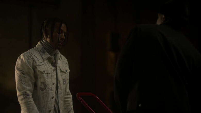 Christian Dior Men's Jacket Outfit in Power Book II Ghost S01E09 (1)