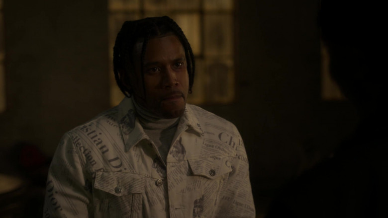 Christian Dior Men's Jacket Outfit in Power Book II Ghost S01E09 (3)