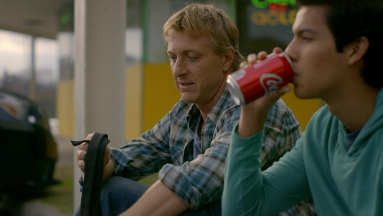 Coca-Cola Soda Enjoyed by Xolo Maridueña as Miguel Diaz in Cobra Kai S01E08 (1)