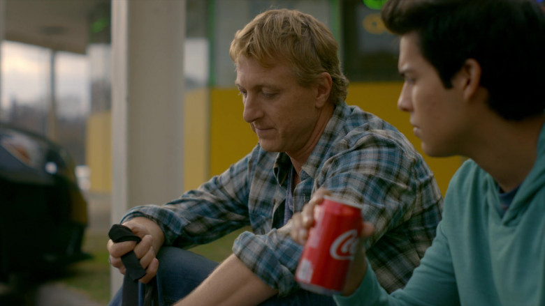 Coca-Cola Soda Enjoyed by Xolo Maridueña as Miguel Diaz in Cobra Kai S01E08 (2)