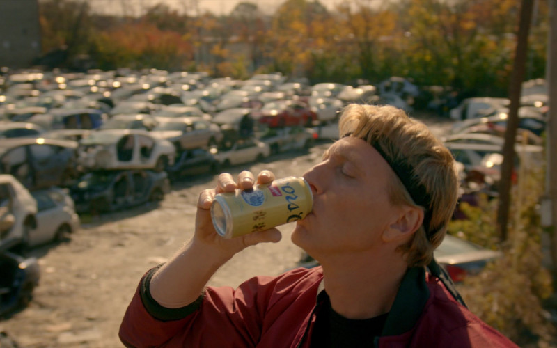 Coors Banquet Beer Drunk by William Zabka as Johnny Lawrence in Cobra Kai S01E08 Molting (1)
