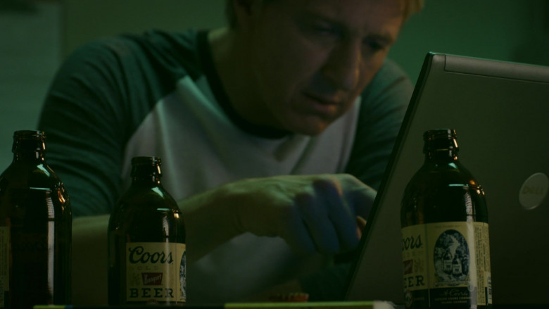 Coors Banquet Beer Drunk by William Zabka as Johnny Lawrence in Cobra Kai S02E03 Fire and Ice