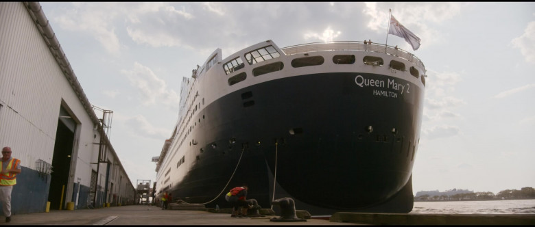 Cunard Queen Mary 2 Luxury Cruise Ship in Let Them All Talk Movie (2)