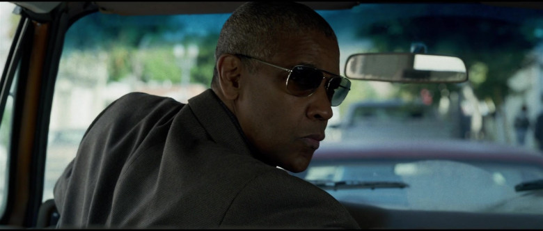 Denzel Washington Wears Ray-Ban Colonel RB 3560 Sunglasses in The Little Things Movie (3)