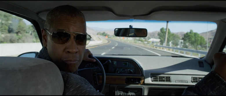 Denzel Washington Wears Ray-Ban Colonel RB 3560 Sunglasses in The Little Things Movie (4)