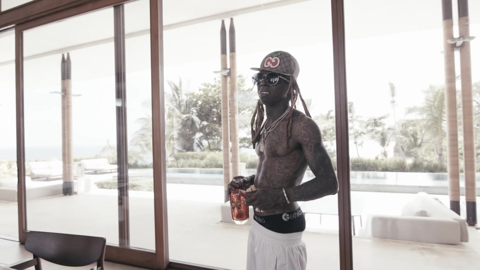 Ethika Underwear Of Lil Wayne In "Something Different" (2020)