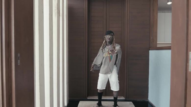 Gucci Outfit of Lil Wayne in Something Different (4)