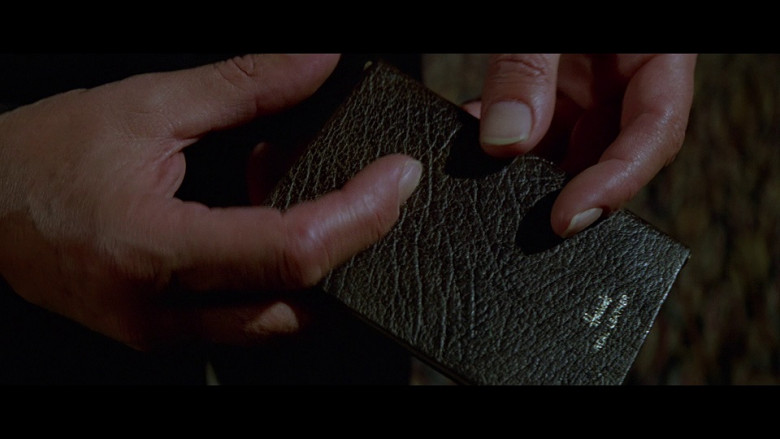 Harrods Leather Notebook in Moonraker (1979)