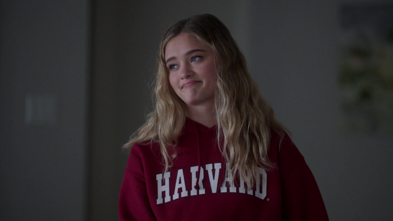 Harvard Hoodie of Lizzy Greene as Sophie in A Million Little Things S03E02 (1)