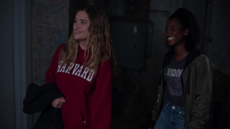 Harvard Hoodie of Lizzy Greene as Sophie in A Million Little Things S03E02 (2)