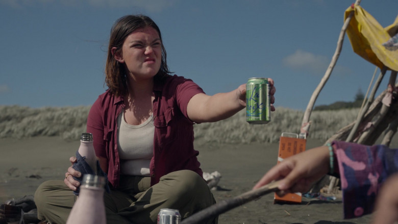 LaCroix Sparkling Water Can Held by Shannon Berry as Dot Campbell in The Wilds S01E05 Day Seven (2)