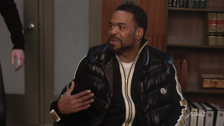 Moncler Down Vest Outfit of Method Man as Davis Maclean in Power Book II Ghost S01E06 (1)