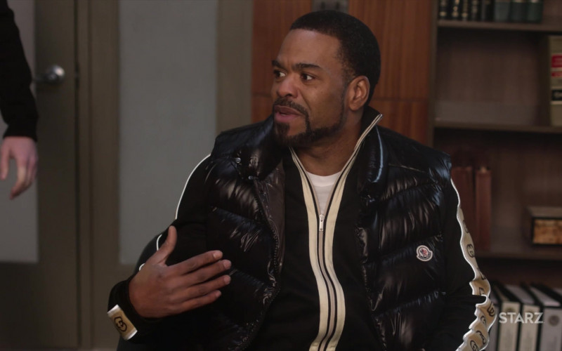 Moncler Down Vest Outfit of Method Man as Davis Maclean in Power Book II Ghost S01E06 (1)
