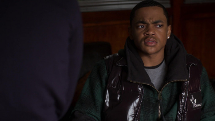 Michael Rainey Jr Films Et Programmes Tv Moncler Down Vest Of Michael Rainey Jr. As Tariq St. Patrick In Power