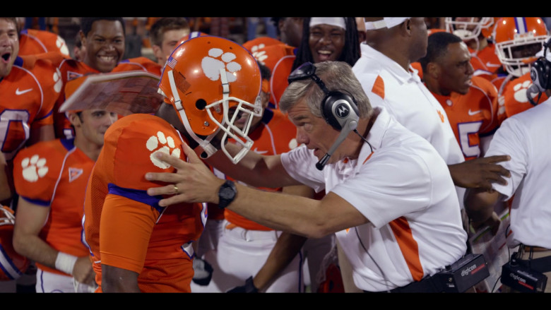 Motorola Headset of Matthew Glave as Coach Tommy Bowden in Safety (2)