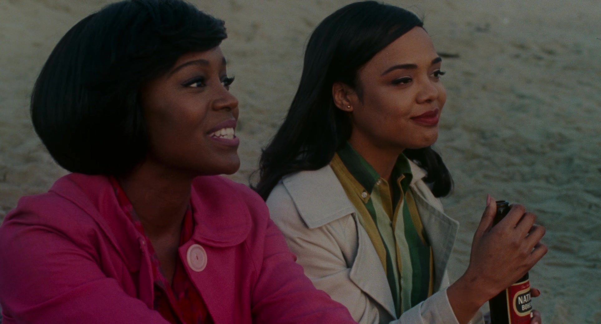 National Bohemian Beer Enjoyed By Tessa Thompson In Sylvie's Love (2020)