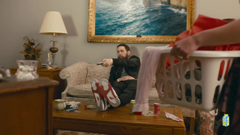 Nike Air Jordan 4 Sneakers of Eminem in Gnat (2)
