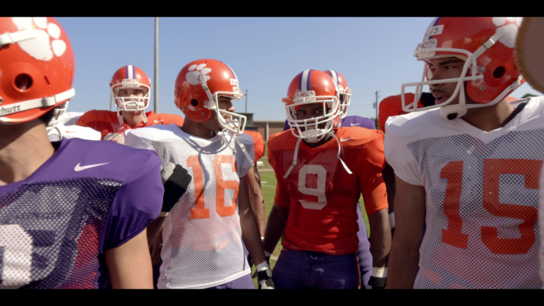 Nike Orange Football Jersey of Jay Reeves as Ray McElrathbey in Safety (2)