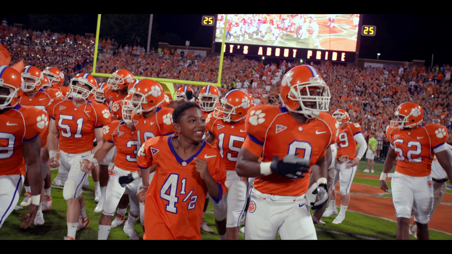 Nike Orange TShirt Of Thaddeus J. Mixson As Fahmarr McElrathbey In