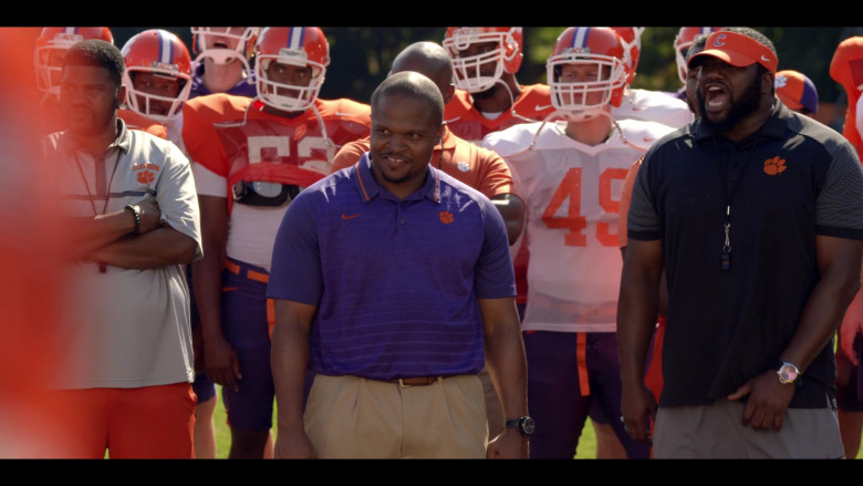 Nike Short Sleeve Shirt of Irone Singleton as Coach Butch Hassey (as IronE Singleton) in Safety (1)