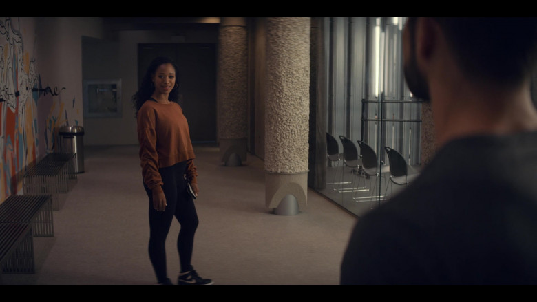 Nike Women’s HiTop Sneakers Worn by Kylie Jefferson as Neveah in Tiny Pretty Things S01E04 Dance Dance Revolution (2020)
