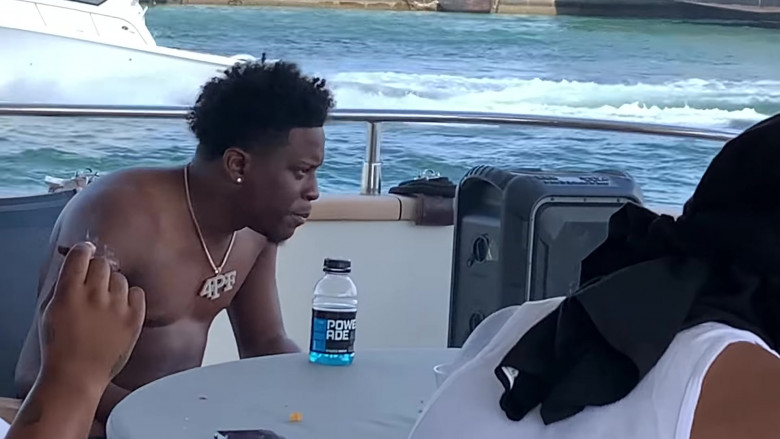 Powerade Mountain Blast Sports Drink in On Me by Lil Baby (2020)