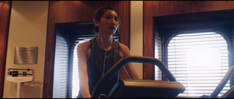 Reebok Women’s Workout Tank Top of Gemma Chan as Karen in Let Them All Talk (2020)