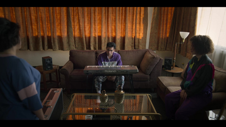 Roland Portable Digital Piano of Gabriel Chavarria as A.B. Quintanilla in Selena The Series S01E07 (1)