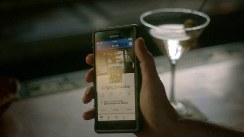 Sony Xperia Smartphone Used by Ralph Macchio as Daniel LaRusso in Cobra Kai S01E09