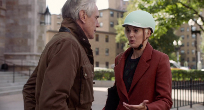 Thousand Bike Helmet of Maggie Grace as Jessie in Love, Weddings & Other Disasters (2020)