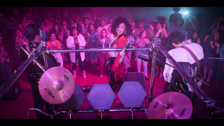 Zildjian Drum Set in Selena The Series S01E04 (1)