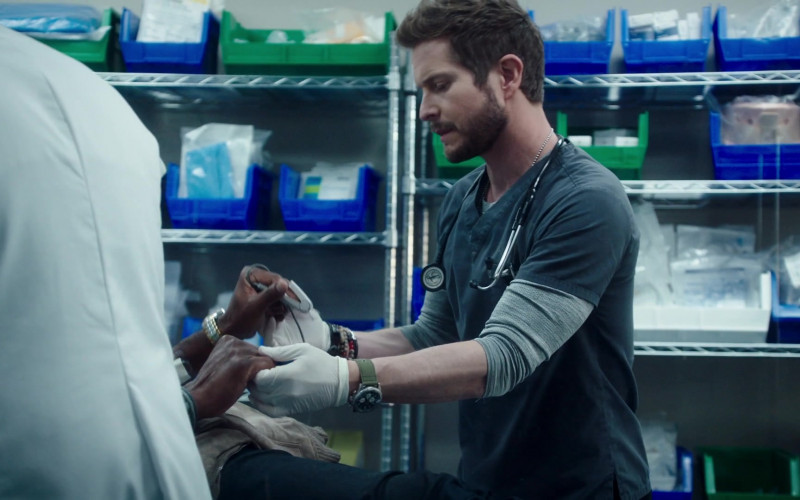 3M Littmann Stethoscope Used by Matt Czuchry as Conrad Hawkins in The Resident S04E03 The Accidental Patient (2021)
