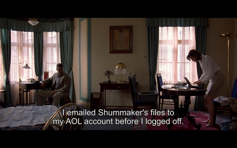 AOL Email in The Peacemaker (1997)