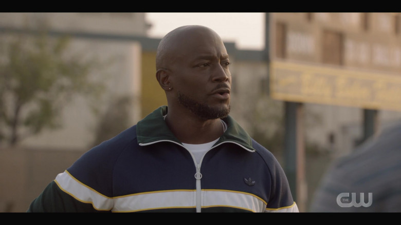 Adidas Men’s Track Jacket of Taye Diggs as Billy Baker in All American S03E02 (2)