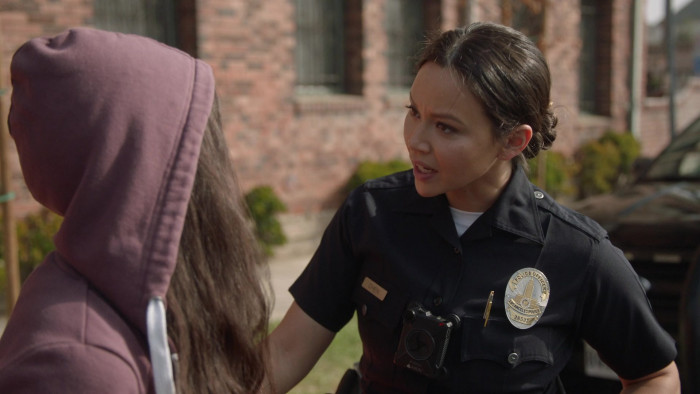 Axon Body Camera Of Melissa O'neil As Lucy Chen In The Rookie S03e02 